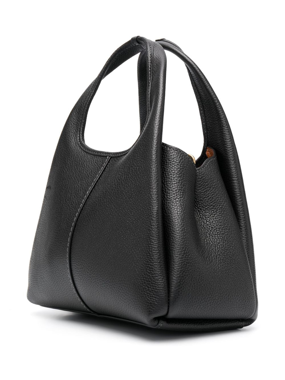Coach Lana 25 Pebbled Leather Crossbody Bag Black