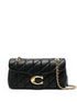 Coach Tabby Quilted Leather Shoulder Bag Black