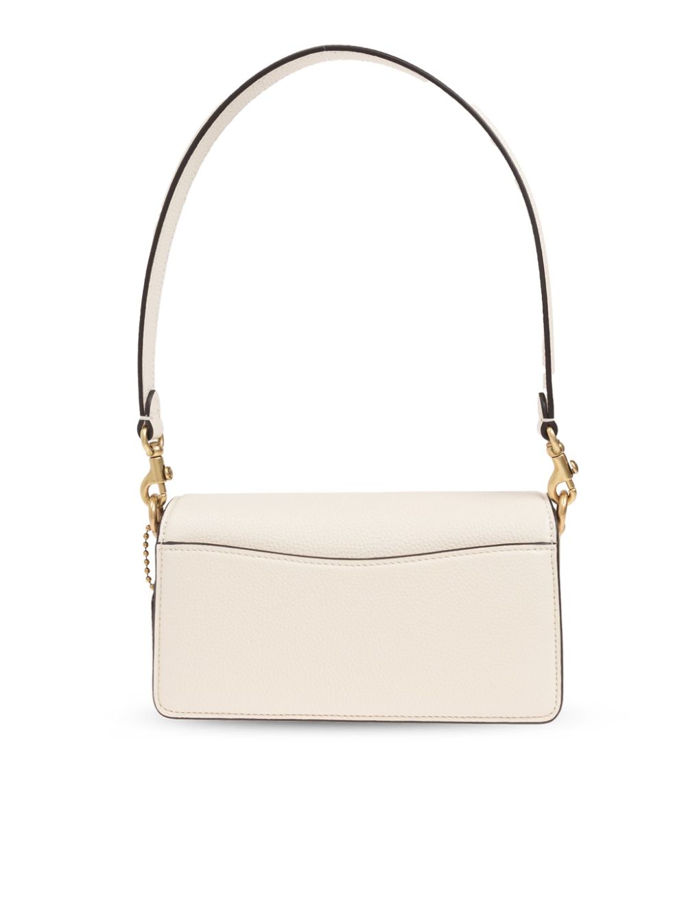 Coach Tabby 20 White Leather Shoulder Bag White