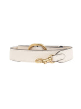Coach Tabby 20 White Leather Shoulder Bag White