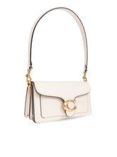 Coach Tabby 20 White Leather Shoulder Bag White