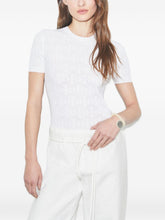 Tory Burch Monogram t-shirt White