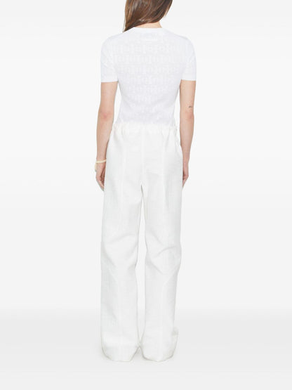 Tory Burch Monogram t-shirt White