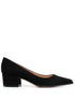 Gianvito Rossi Piper 45 Suede Leather Pumps Black