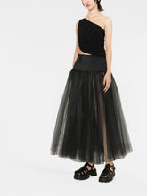 Norma Kamali One-Shoulder Ruched Jersey Top Black black