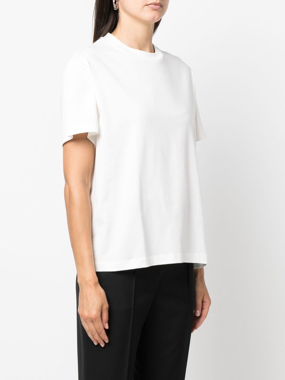 Jil Sander Plus Pack of 3 Logo-Patch Cotton T-Shirts White White