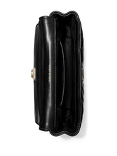 Tory Burch Kira Diamond Mini Quilted Leather Shoulder Bag Black