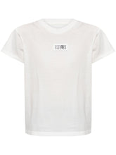 MM6 Maison Margiela Signature Numbers Cotton Jersey T-Shirt White White