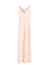 Norma Kamali Maria Cowl-Neck Sleeveless Fishtail Gown Powder Powder