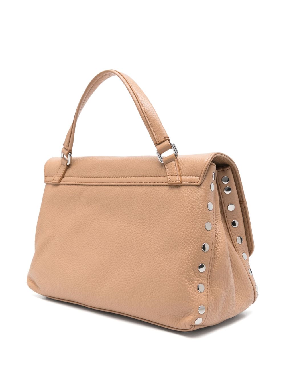 Zanellato Postina Daily Medium Leather Handbag Light Brown