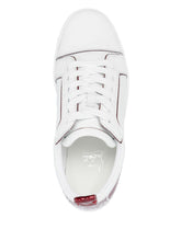 Christian Louboutin Louis Junior Leather Sneakers White