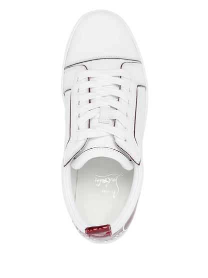 Christian Louboutin Louis Junior Leather Sneakers White