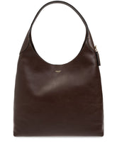 Coach Brooklyn 39 Leather Hobo Shoulder Bag Brown