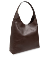 Coach Brooklyn 39 Leather Hobo Shoulder Bag Brown