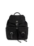 Tory Burch Virginia Nylon Foldover Backpack Black