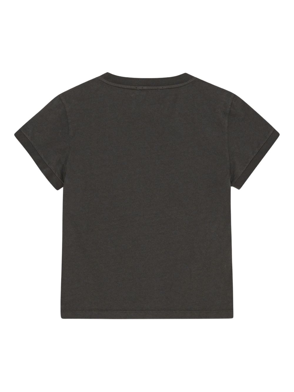 GANNI Poodle Organic Cotton T-shirts Grey