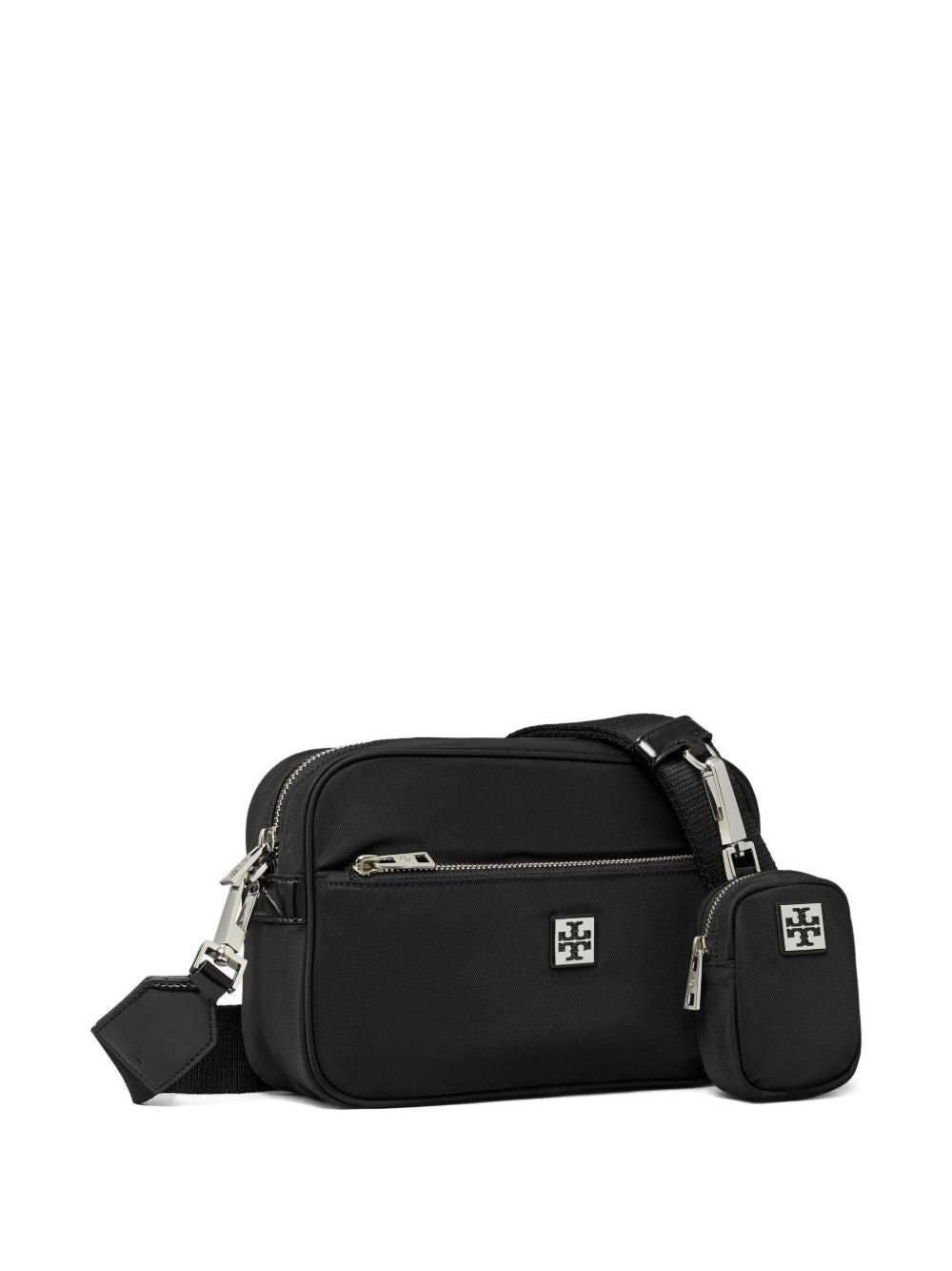 Tory Burch Virginia Nylon Shoulder Bag Black