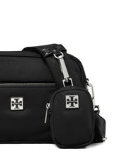 Tory Burch Virginia Nylon Shoulder Bag Black