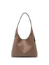 Coach Brooklyn 28 Leather Hobo Bag Dove Grey