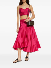 Tory Burch Silk bra top Fuchsia
