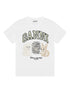 GANNI Animals Organic Cotton T-shirts White