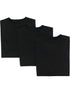 Jil Sander Plus Pack of Three Cotton Logo Patch T-Shirts Black