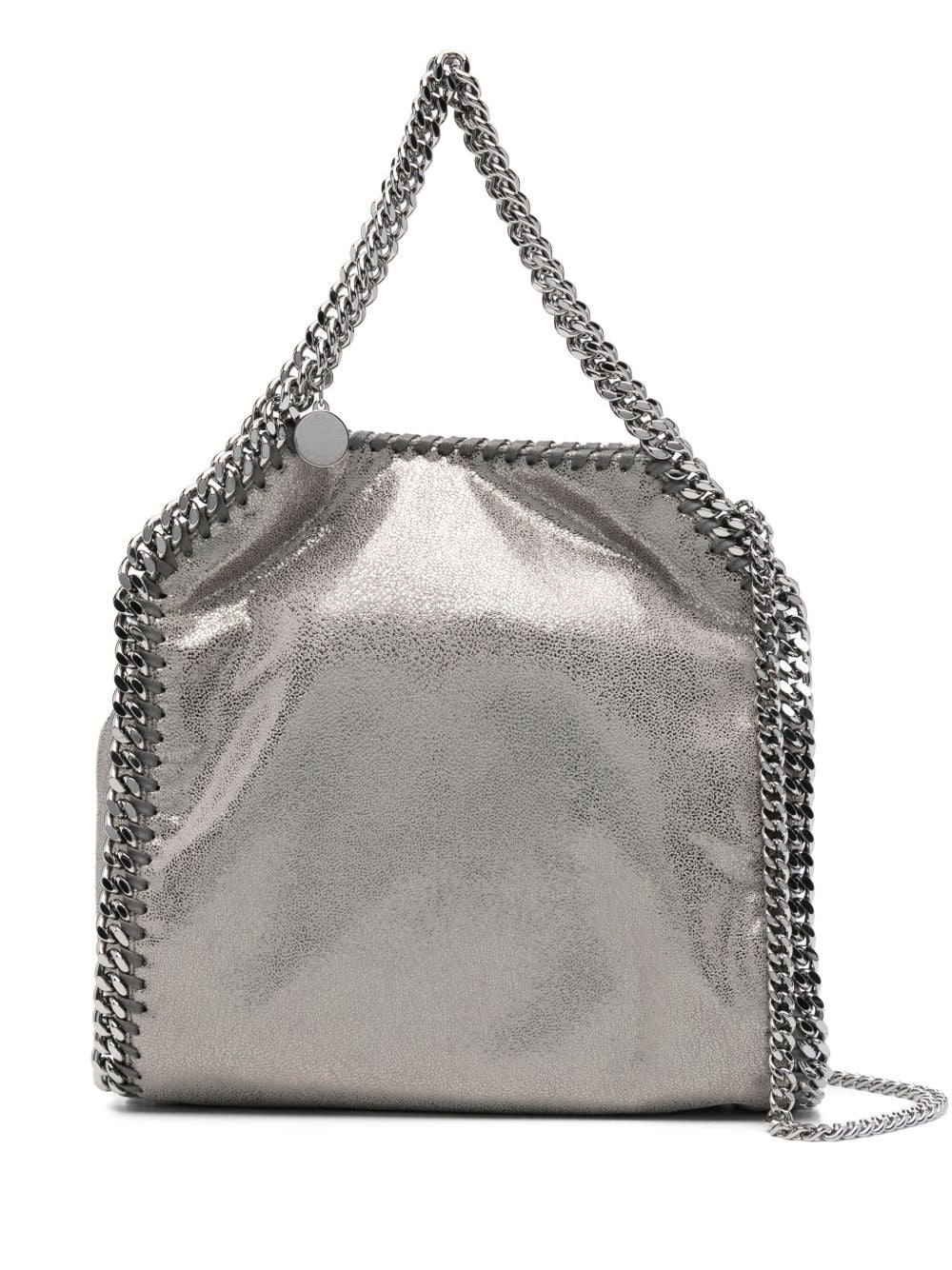 Stella McCartney Mini Falabella Grey Shoulder Bag grey