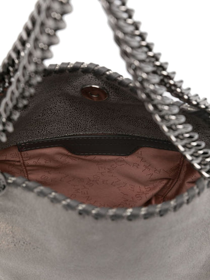 Stella McCartney Mini Falabella Grey Shoulder Bag grey