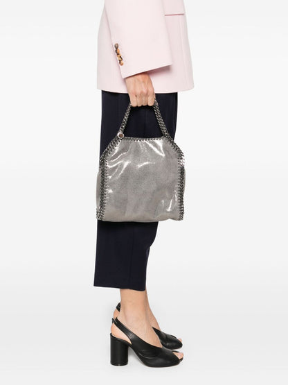 Stella McCartney Mini Falabella Grey Shoulder Bag grey
