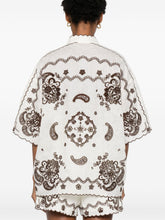 Zimmermann Ascension Embroidered Shirt Ivory