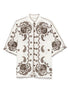 Zimmermann Ascension Embroidered Shirt Ivory