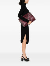 Stella McCartney Falabella Chain Tote Bag in Bordeaux