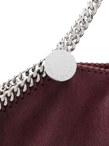 Stella McCartney Falabella Chain Tote Bag in Bordeaux
