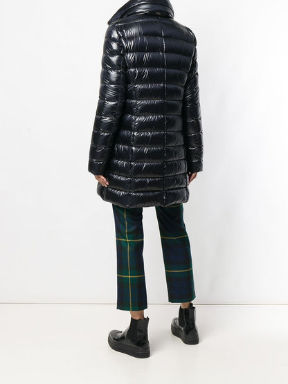 Herno Maria Midi Down Jacket Black