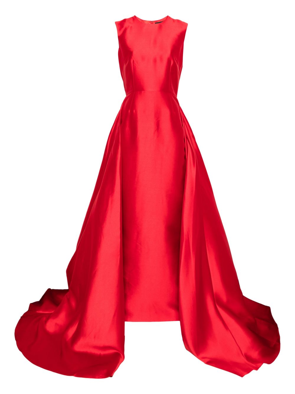 Solace London Larsen Ruby Red Sleeveless Maxi Dress Red