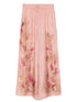Zimmermann Cascadian Floral Silk Trousers Pink