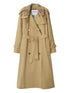 Burberry Castleford Medium Trench Coat Beige