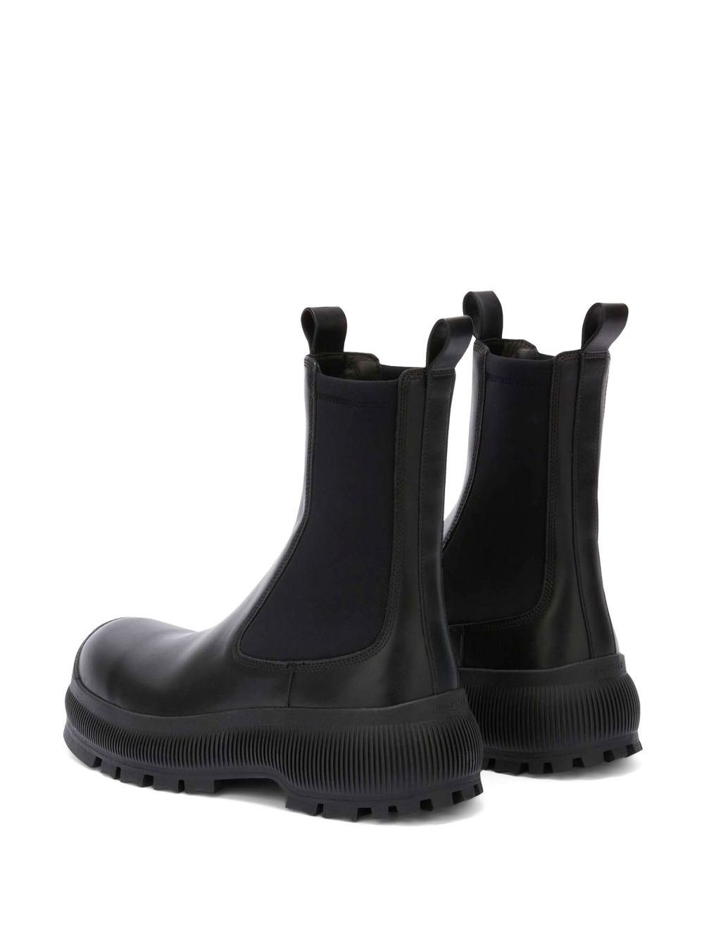 Jil Sander Plus Calf Leather Chelsea Boots Black