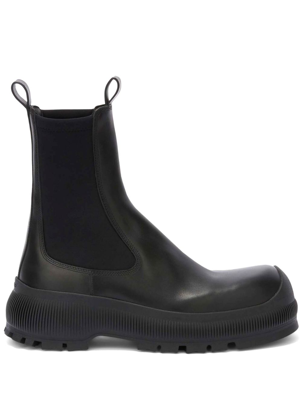 Jil Sander Plus Calf Leather Chelsea Boots Black