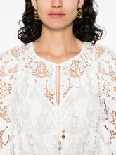 Zimmermann Coco Lace Midi Dress Ivory
