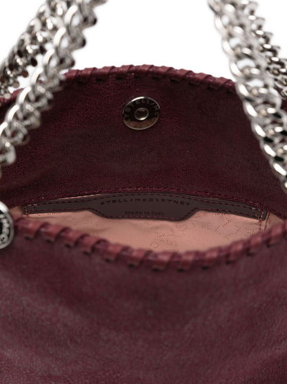 Stella McCartney Falabella Mini Handbag in Bordeaux