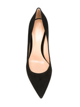 Gianvito Rossi Suede Pointed-Toe 70mm Pumps Black