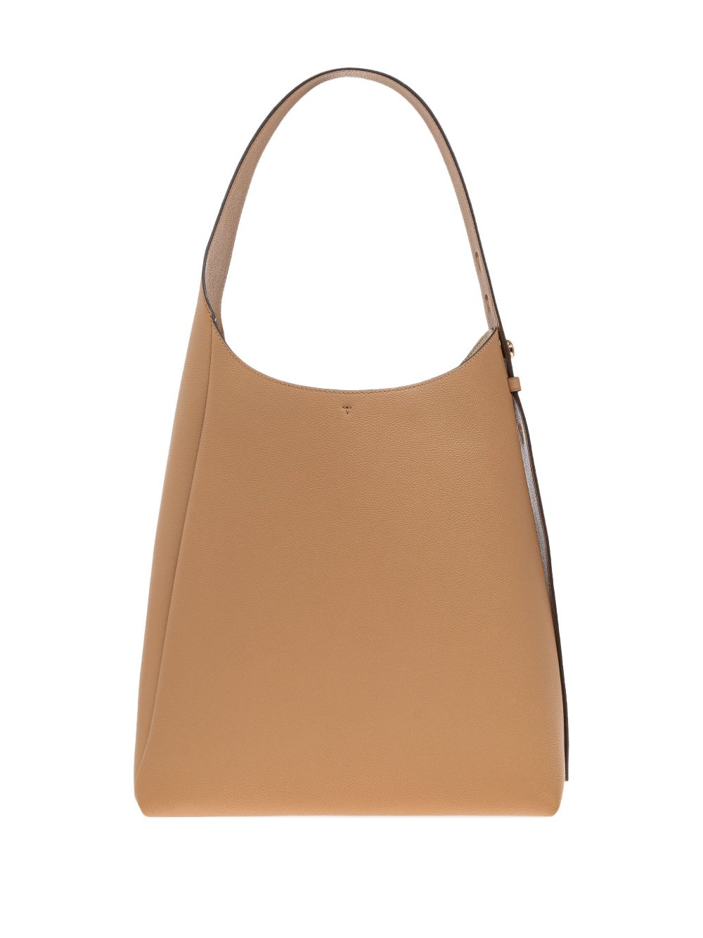 Tory Burch Romy Leather Hobo Bag Light Brown