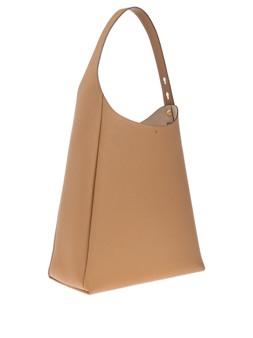 Tory Burch Romy Leather Hobo Bag Light Brown