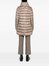 Herno Padded Midi Down Jacket in Dove Grey Dove Grey