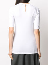 Brunello Cucinelli Fine Ribbed Stretch-Cotton Crew Neck T-Shirt White White