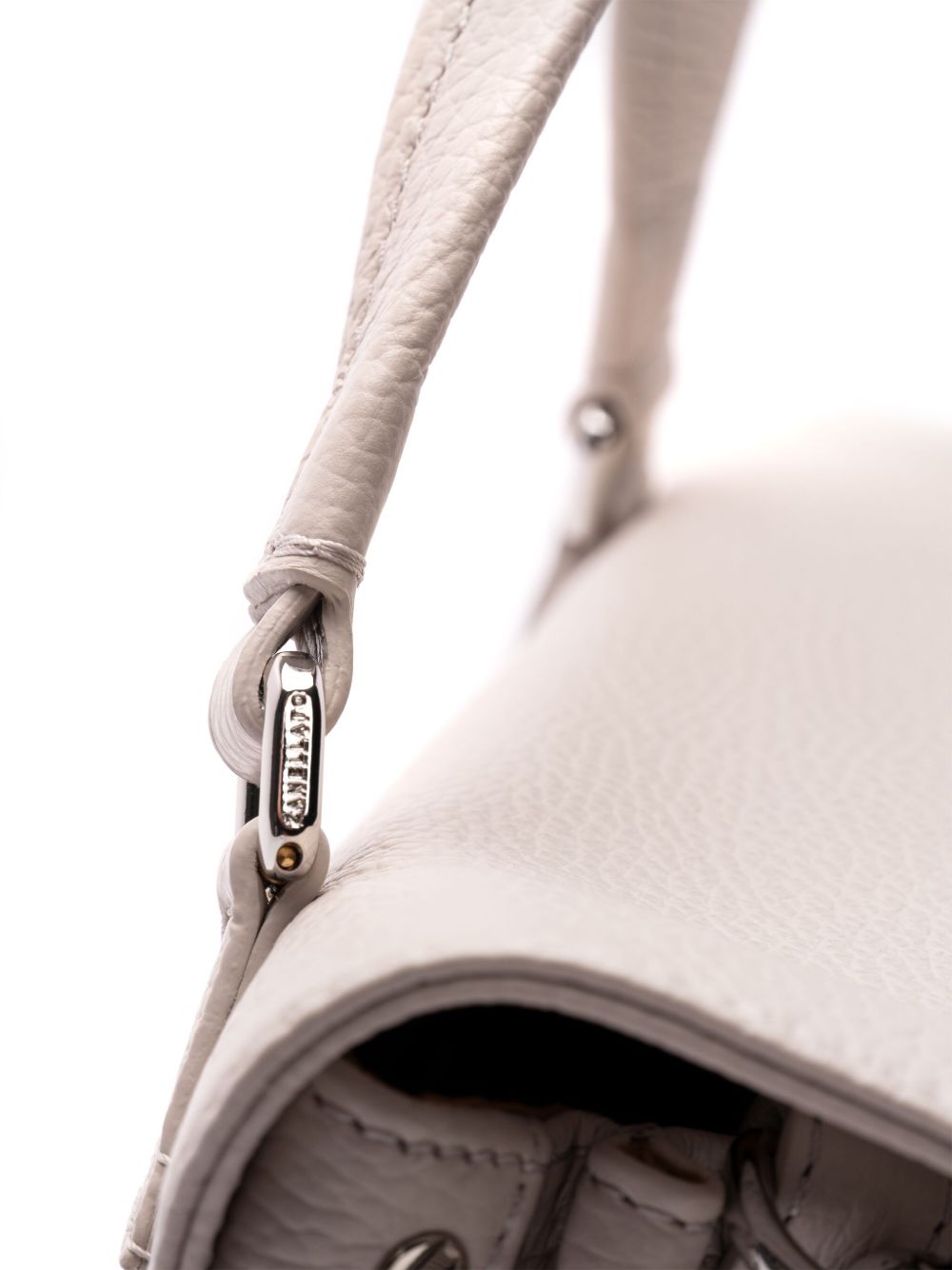 Zanellato Postina Daily Small Calf Leather Handbag Orange