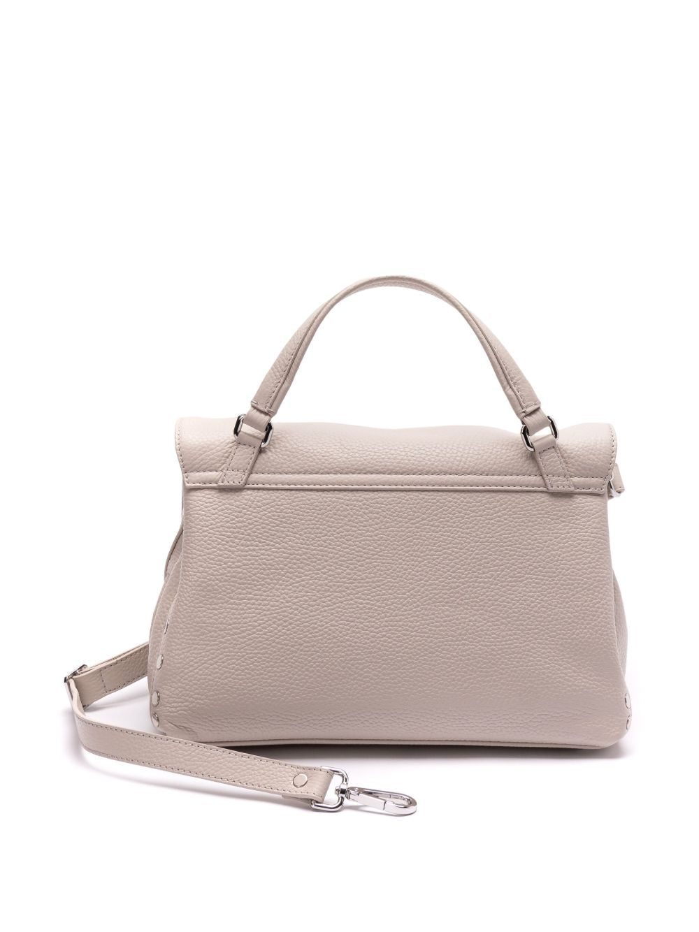 Zanellato Postina Daily Small Calf Leather Handbag Orange