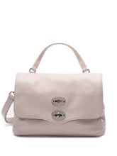 Zanellato Postina Daily Small Calf Leather Handbag Orange