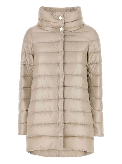 Herno Powder Ultralight Midi Down Jacket Powder